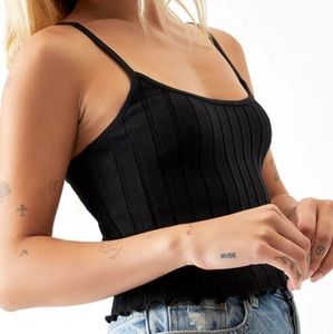 ISO lottie moss lettuce edge tank top cami